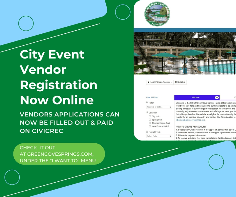 City Event Vendor Registration Online