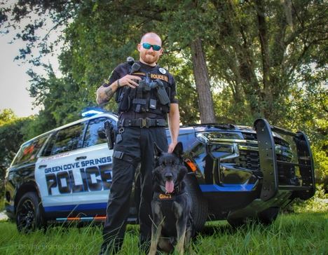 Police Officer with Canine