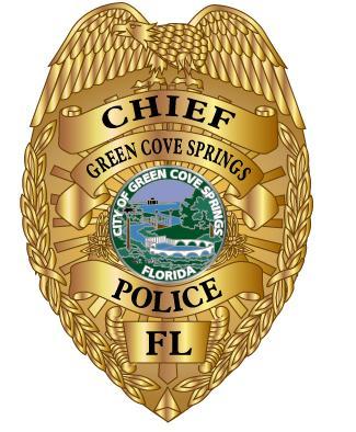 Green Cove Springs Police Chief Badge